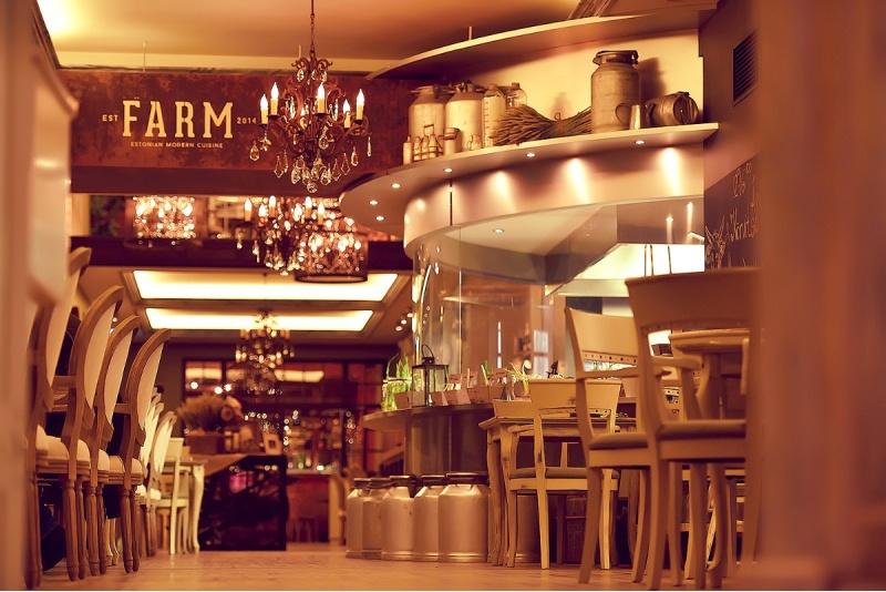 A culinary experience at the Farm restaurant