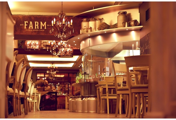 A culinary experience at the Farm restaurant