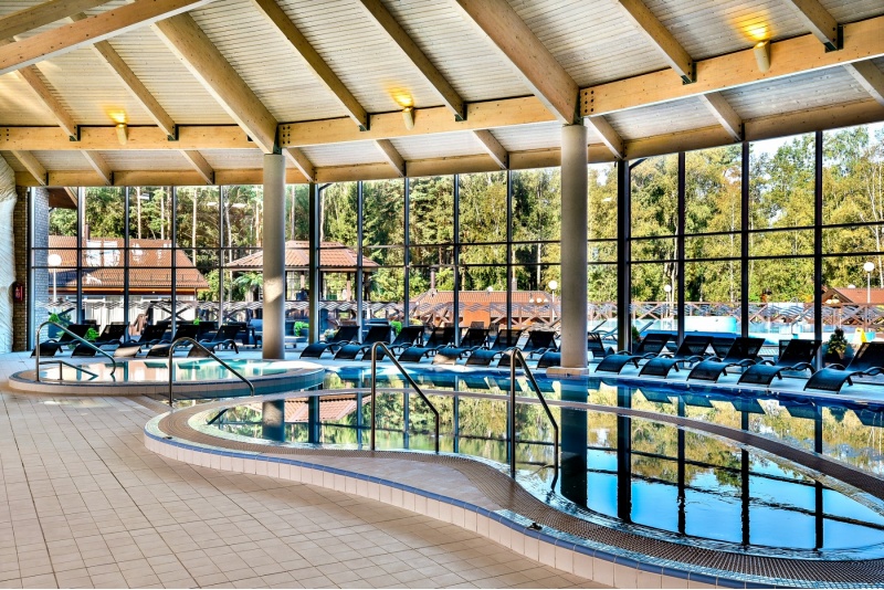 Romantic rest with a spa area for two in the "Holiday Park" in Palanga