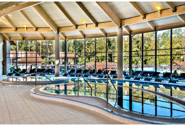 Romantic rest with a spa area for two in the "Holiday Park" in Palanga