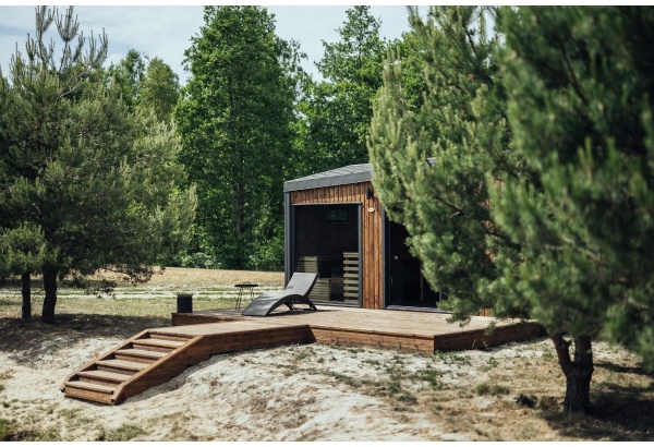 SPA sauna session in the recreation complex "Pazust Priedēs"