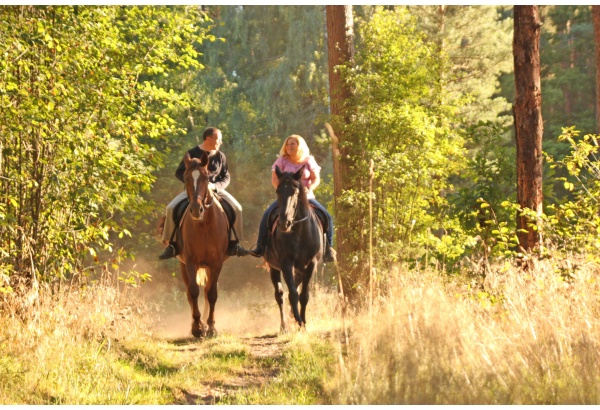 Horse riding for 2 persons