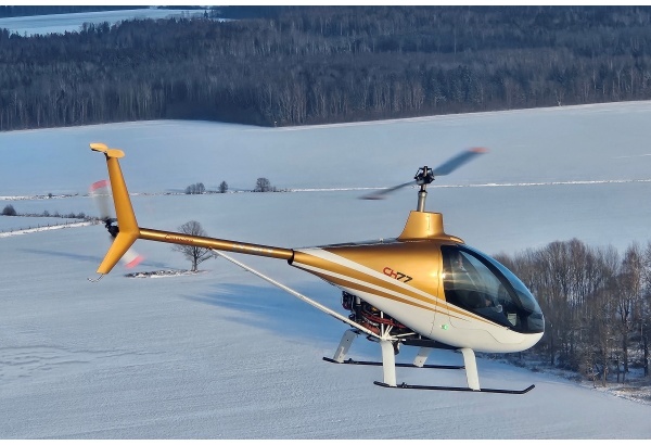 A unique helicopter flight in Lithuania