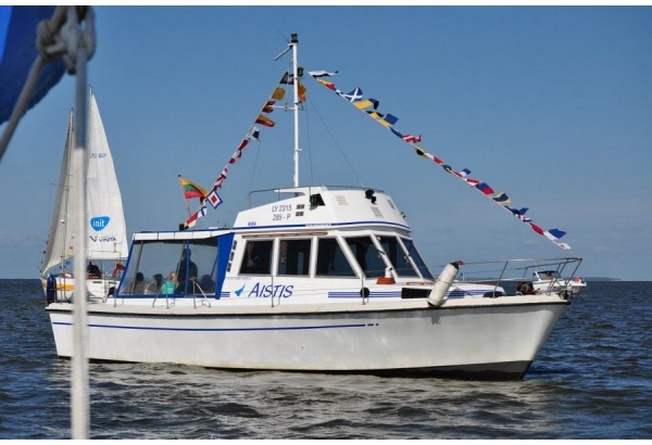 Romantic sailing with "Aistis" vessel