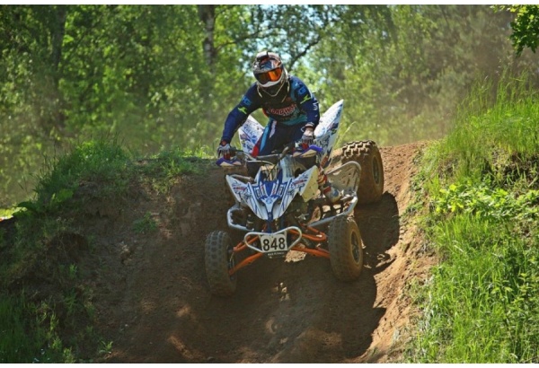 Quad bike ride for one one "Inčukalna" tracks Latvia