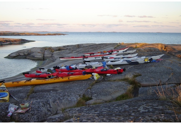 Kayak trip in Åland